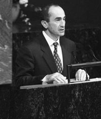 Armenian President Robert Kocharian.